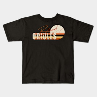 orioles baseball Kids T-Shirt